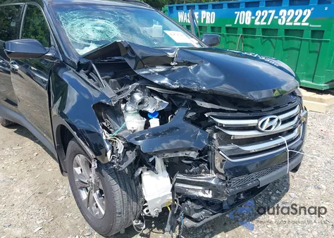 2015 Hyundai Santa Fe Sport 2.4L from USA, damaged, VIN 5XYZU3LB3FG298475